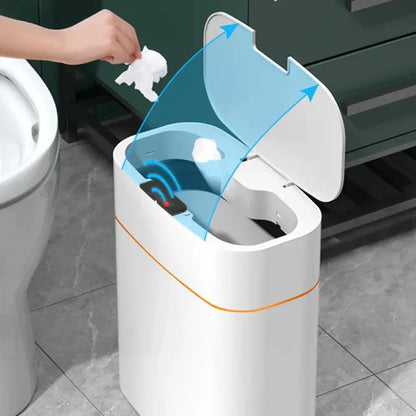 Smart Touchless Motion Sensor Trash can for Home and Car