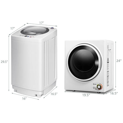 Electric Laundry Dryer and Full-Automatic Washing Machine Combo